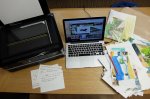 laptop i notatki